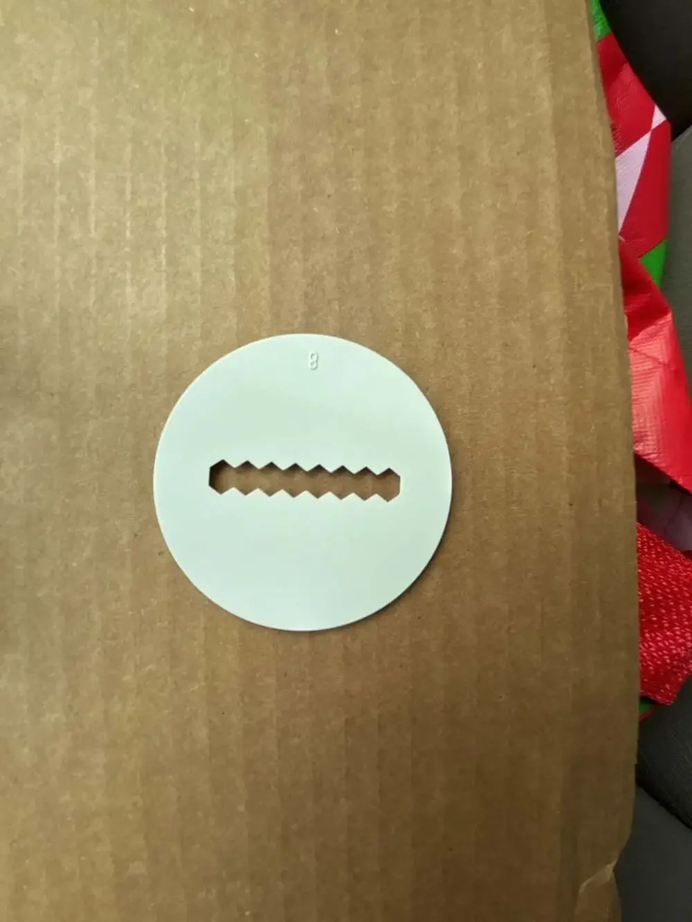 Pampered Chef Cookie Press Disc #8 Replacement Part